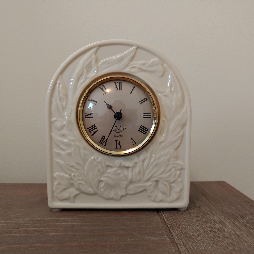Lenox Ceramic Mantle Clock